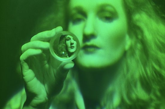 Edwina Orr, Self Portrait With Lens