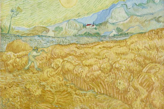 Vincent van Gogh“La moisson“ 1889G 62